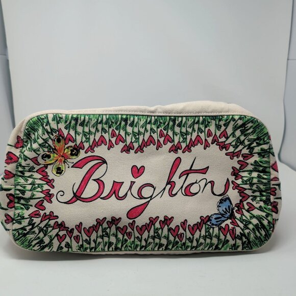 Brighton Love Tote Bag Canvas Large Tweet - Picture 8 of 13